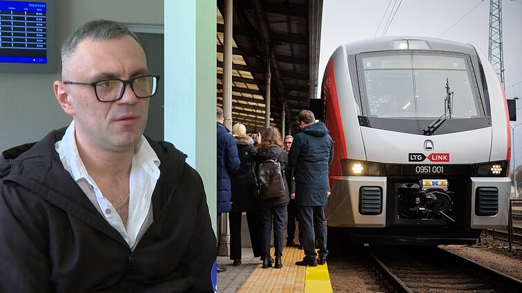 Negalią turintis visaginietis piktinasi kelionėmis traukiniais: neleidžia pirkti bilieto