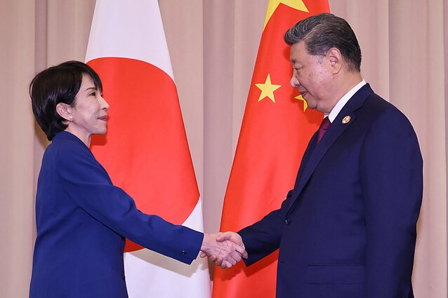 Sanae Takaichi ir Ji Xinpingas