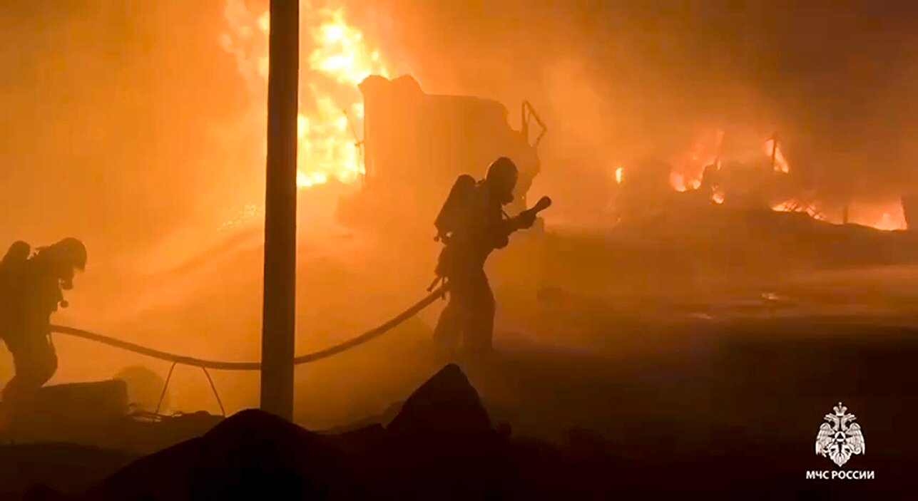 Удар по объектам в Перском крае (ассоциативное)