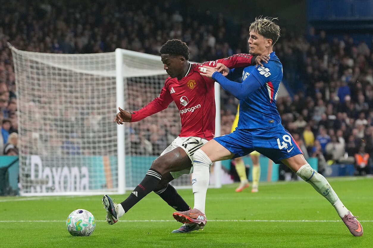 Kobbie Mainoo ir Alejandro Garnacho