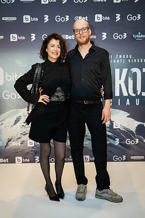 Kviestiniai svečiai susirinko juostos apie paralimpietį Rapolą Micevičių premjeroje 