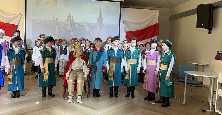 Obchody Konstytucji 3 Maja w Szkole-przedszolu Wilia
