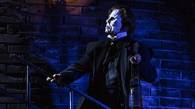 Miuziklo „Operos fantomas“ akimirka Miuziklo „Operos fantomas“ akimirka