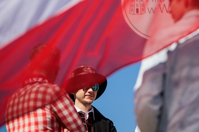 Шествие поляков Литвы 