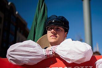 Parada Polskości 2026 r., w której wziął udział również Grzegorz Braun