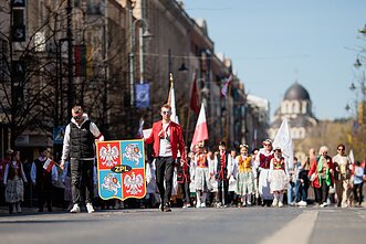 Polish march in Vilnius