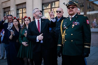 Parada Polskości 2026 r., w której wziął udział również Grzegorz Braun
