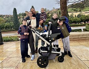 Izabela Stankevičienė su šeima