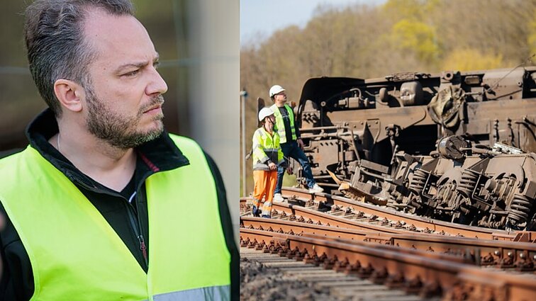 Taminskas apie antrą nuo bėgių nuriedėjusį traukinį: visos versijos vertinamos