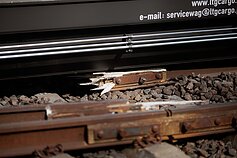 В Каунасском районе с рельсов сошли локомотив и четыре грузовых вагона