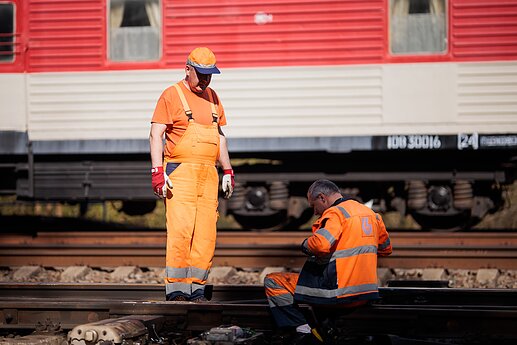 Kauno rajone nuo bėgių nuriedėjo lokomotyvas ir 4 krovininiai vagonai
