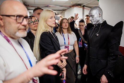 Lion Ceccah su komanda sekmadienį dalyvavo pirmojoje „Eurovizijos“ repeticijoje