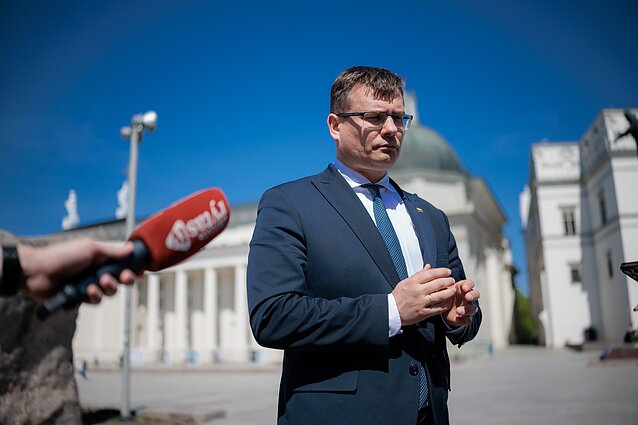 Valdas Benkunskas rozpoczął zbiórkę podpisów ws. obowiązku znajomości języka litewskiego dla cudzoziemców