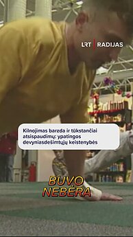 Kilnojimas barzda ir tūkstančiai atsispaudimų: ypatingos devyniasdešimtųjų keistenybės
