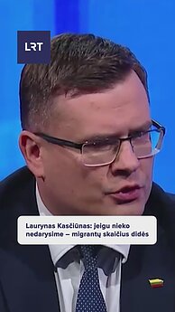 Laurynas Kasčiūnas: jeigu nieko nedarysime – migrantų skaičius didės