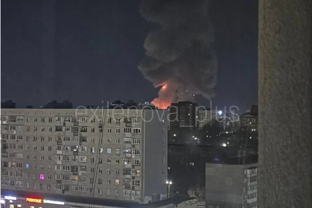 Smūgis Rusijos karinės pramonės objektui Čeboksaruose