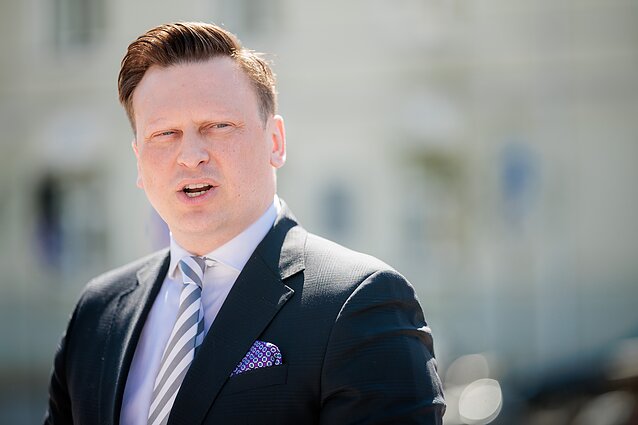 Benkunskas apie migrantų problemą: važiuojame su dviračiu nuo kalno užrištom akim