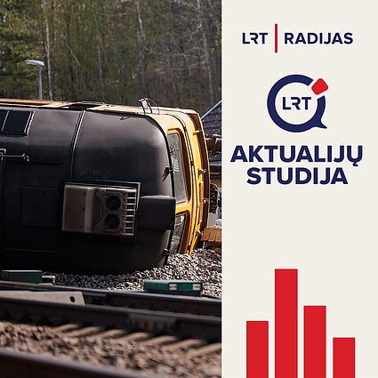Kauno rajone nuo bėgių nuriedėjo lokomotyvas ir 4 krovininiai vagonai