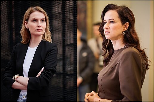 Rima Urbonaitė ir Inga Ruginienė