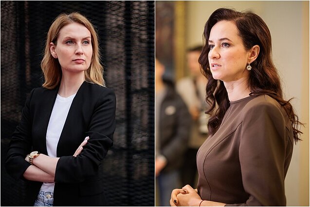 Rima Urbonaitė ir Inga Ruginienė