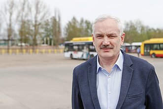 Įmonės „Busturas“ generalinis direktorius Vaidas Seirackas Įmonės „Busturas“ generalinis direktorius Vaidas Seirackas