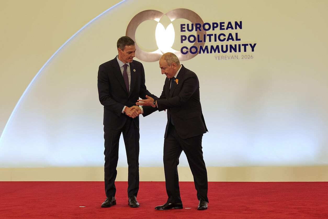Nikolas Pašinianas Jerevane priima Europos politinės bendrijos lyderius