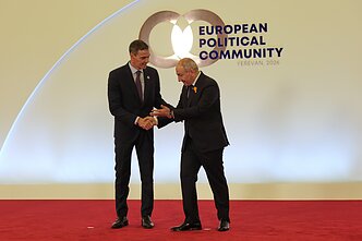 Nikolas Pašinianas Jerevane priima Europos politinės bendrijos lyderius