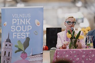Rožinė festivalio spaudos konferencija