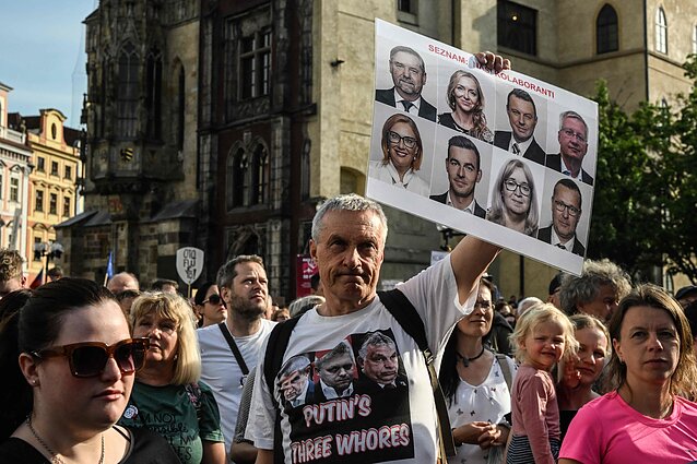 Protestas Prahoje