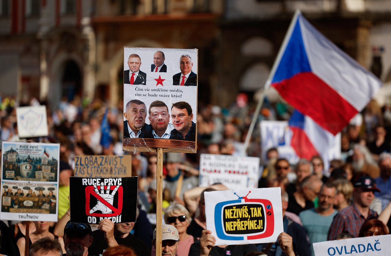 Protestas Prahoje