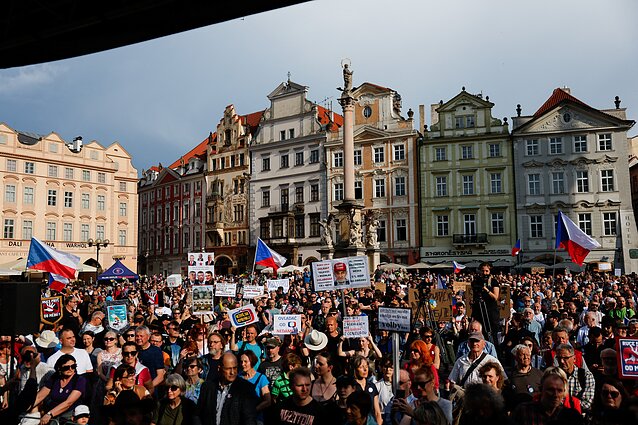 Protestas Prahoje