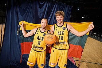 Lukas Lekavičius ir Mindaugas Kuzminskas
