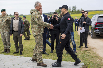 Gitanas Nausėda oraz Karol Nawrocki 