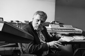 F. Latėnas savo studijoje
