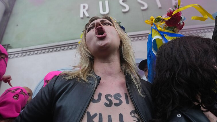 Protestus prieš Rusijos paviljoną Venecijoje išgirdo? Atvertas bus tik trumpam
