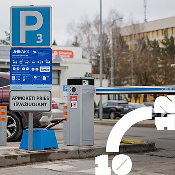 Santariškių ligoninės parkavimo aikštelė