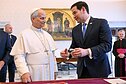 Popiežius Leonas ir Marco Rubio