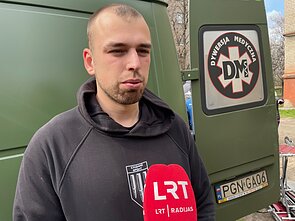  Interviu LRT.lt Bohdanas Zujakovas davė vos grįžęs iš evakuacinės išvykos ir parvežęs septynis civilius