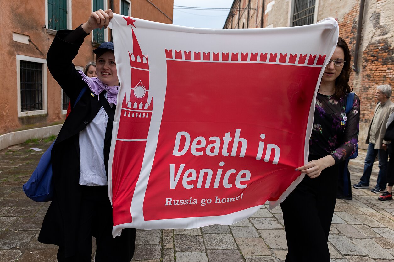 Baltijos šalių protestas Venecijos bienalėje