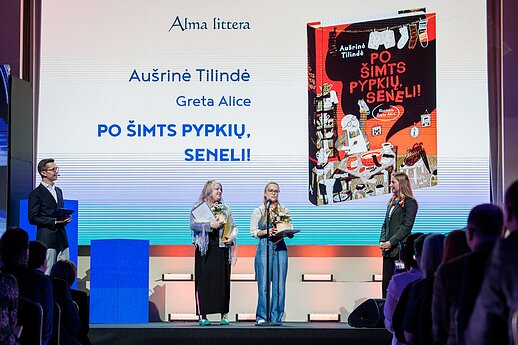 Akcijos „Metų knygos rinkimai 2025“ apdovanojimų ceremonija
