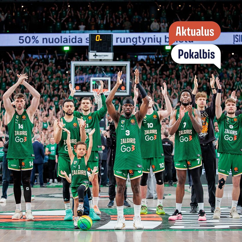 D. Umbraso / LRT nuotr., Miklovas apie Kaune laukiančią kovą: „Žalgiris“ gali ištraukti tritaškius iš savo kišenės