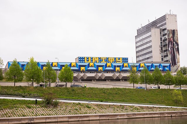 Unity Fort mural in Vilnius
