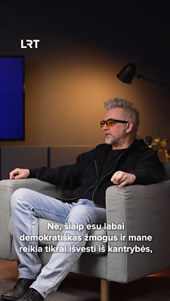 Mamontovas apie santykį su vaikais: ir vaikystėje, ir dabar bendrauju kaip su sau lygiu