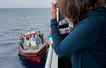 Hantaviruso paveikto kruizinio laivo keleiviai