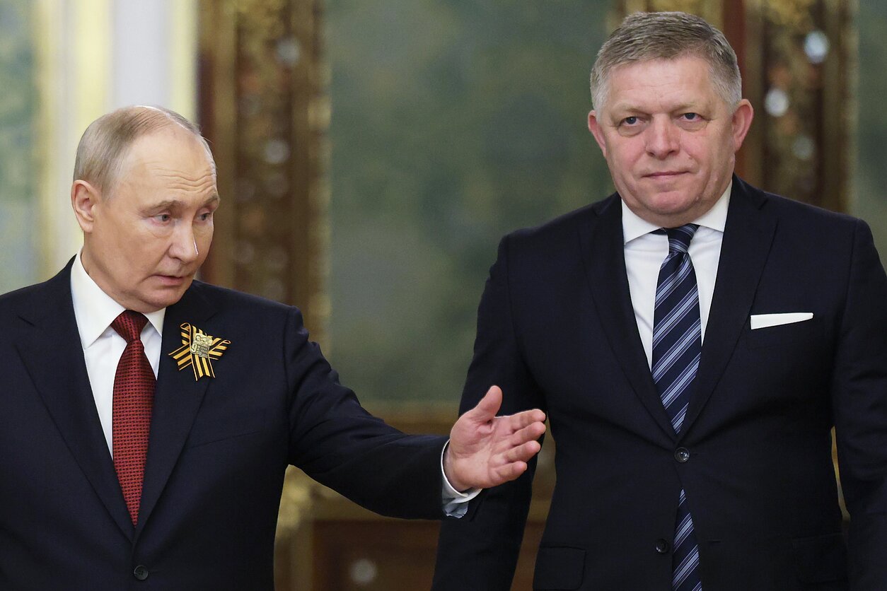 V. Putinas ir R. Fico