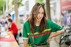 Europos dienos mugėje Vienoje - ir stendas, pristatantis Lietuvą