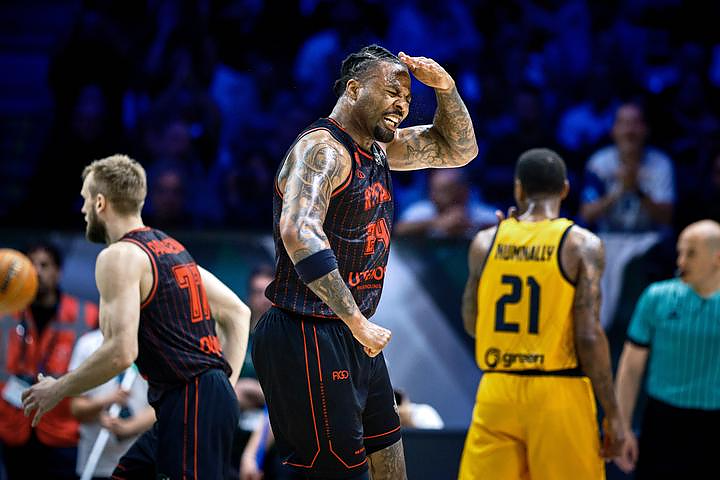 Jordanas Caroline`as. FIBA čempionų lygos finalas: Vilniaus „Rytas“ – Atėnų AEK