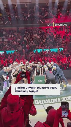 Vilniaus „Rytas“ triumfavo FIBA Čempionų lygoje!