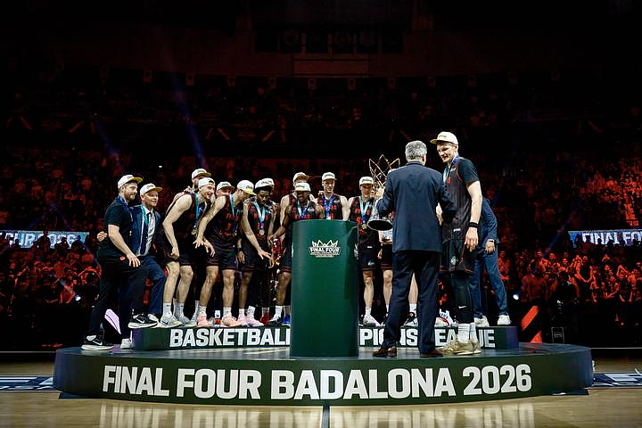 Artūras Gudaitis. Vilniaus „Rytas“ triumfuoja FIBA čempionų lygoje