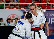 Brigita Gustaitytė. 2026 m. Europos kiokušin karatė čempionatas Batumyje Brigita Gustaitytė. 2026 m. Europos kiokušin karatė čempionatas Batumyje